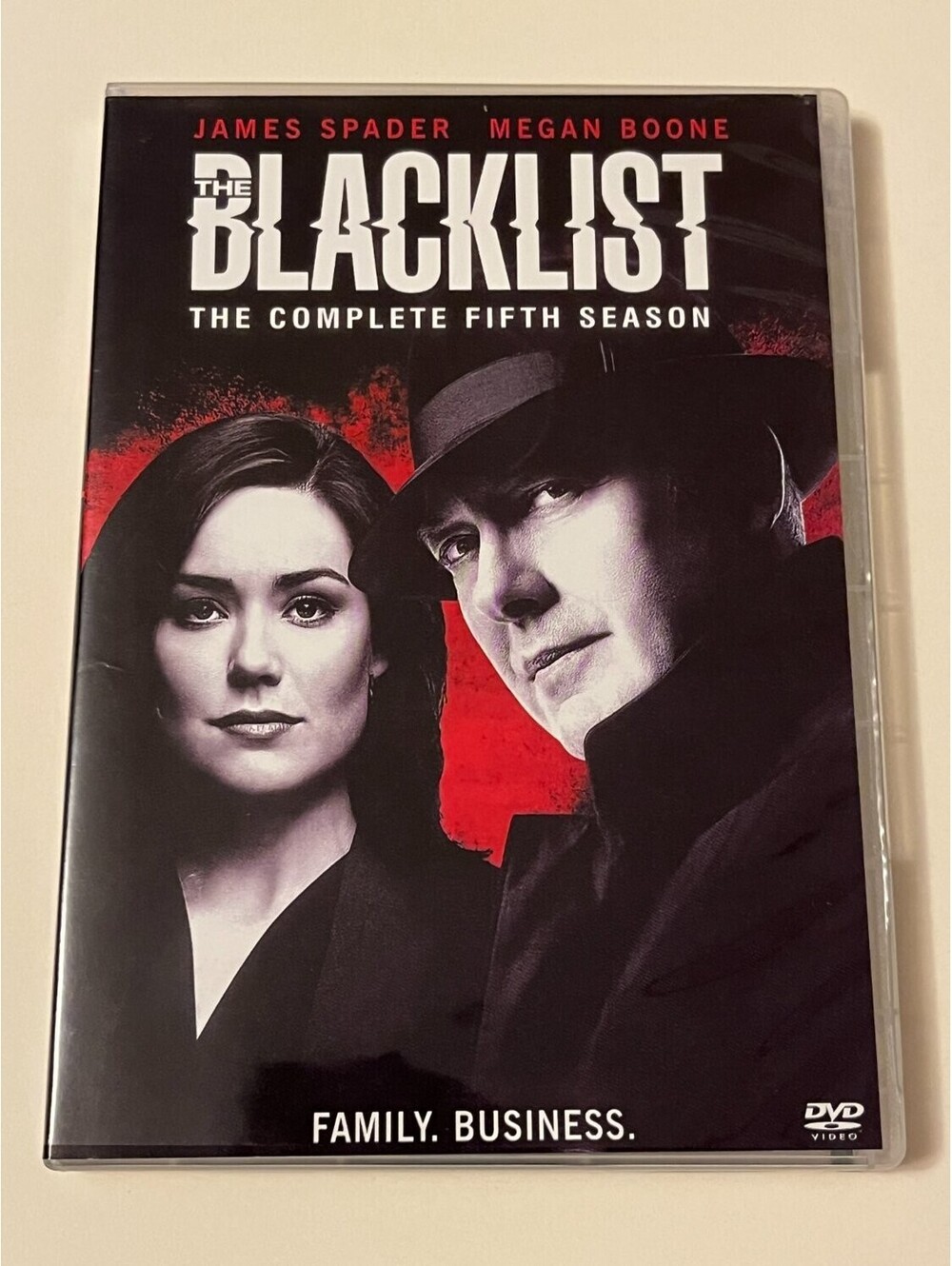 The Blacklist Complete Fifth Season DVD 5-Disc Set James Spader Sony 2018 TV Set